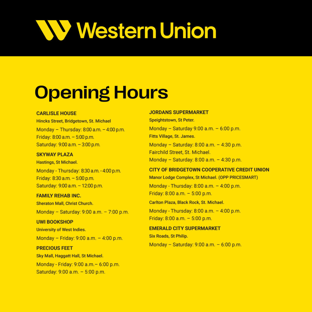 Locations New World Capital Authorized Agent Of Western Union